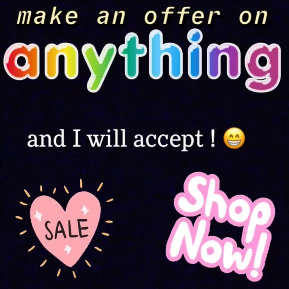 make an offer!